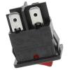 Arcolectric (Bulgin) Ltd Kolébkový spínač IP66 Osvětlené Zap-vyp SPST Panel Zap-vyp 10A