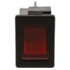 Arcolectric (Bulgin) Ltd Kolébkový spínač IP66 Osvětlené Zap-vyp SPST Panel Zap-vyp 10A
