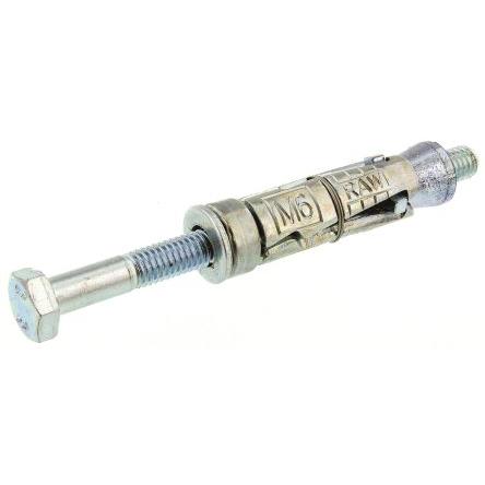 Kotva do zdiva, Uhlíková ocel R-RBL-M06/40W, M6, délka: 85 mm RawlPlug 6 mm