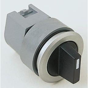 EAO 4 3 Hlava přepínače 30.5 mm Černá