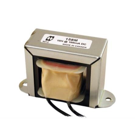 Napájecí tlumivka, řada: 158 10 μH Idc 100 mA Rdc 195 Ω, 500V Hammond