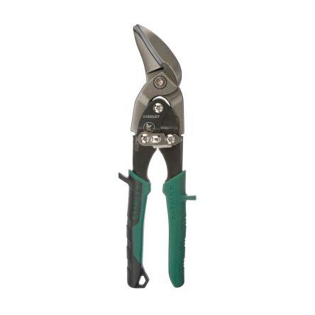 Stanley Nůžky na plech, pro Hliník, Pryž, Lepenka, Kůže, Ocel, Polyvinylchlorid, kapacita řezání: 0.7 to 12 mm, celková