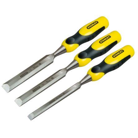 Sada dlát Dřevo, počet kusů: 3 Uhlíková ocel Stanley 330 mm