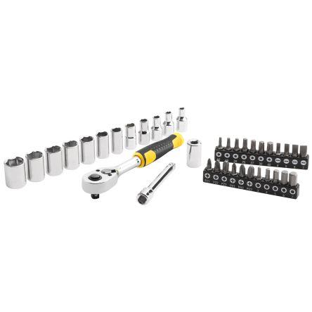 Sada nástrčných klíčů, počet kusů: 37 4.5 mm, 4 mm, 5 mm, 6 mm, 7 mm, 8 mm, 9 mm, 10 mm, 11 mm, 12 mm, 13 mm, 14 mm
