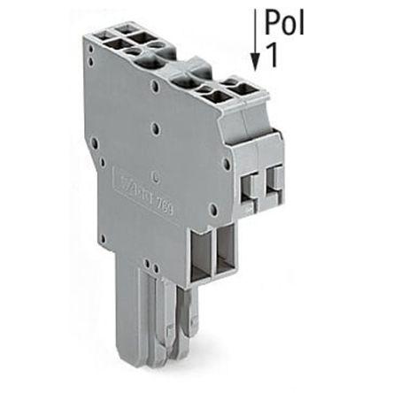 Patice PCB, řada: 769, orientace těla: Rovný, rozteč: 5 mm, počet kontaktů: 2, Montáž na plošný spoj Konektor samice