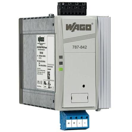 WAGO Napájecí zdroj na lištu DIN 787, počet výstupů: 3 Spínaný napájecí zdroj 550V ac 20 A St. 24V dc DC 480 W