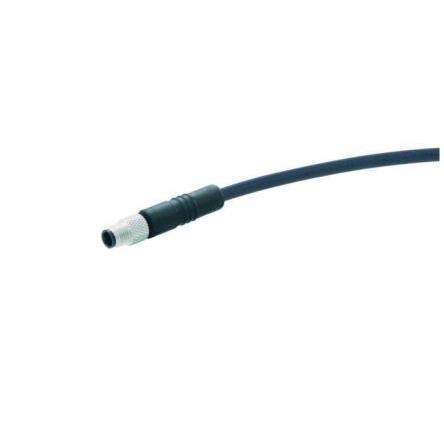 Kabel, A: Vnější, A: M5, Rovný 3, 250V 3, IP67, řada: Circular connectors M5 HARTING 2 m