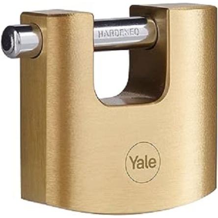 Yale1 Visací zámek Visací zámek, Mosaz Venkovní 9 mm třmen 60mm