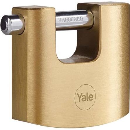 Yale1 Visací zámek Visací zámek, Mosaz Venkovní 10 mm třmen 70mm