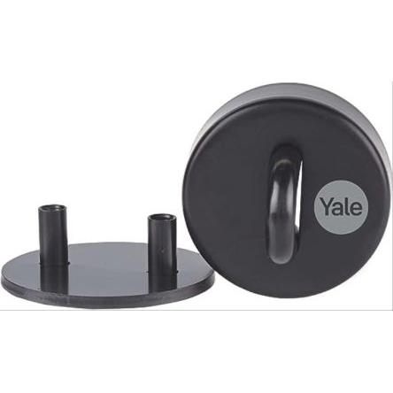 Yale1 Nástěnná kotva, Bezpečnostní mosazný visací zámek, Ocel, délka: 60 mm