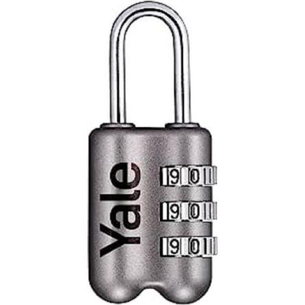 Yale1 Kombinovaný visací zámek Kombinovaný visací zámek Vnitřní 3 mm třmen 23mm