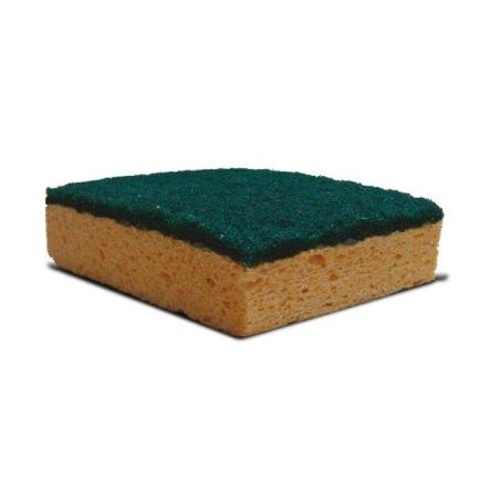 PREMINES Abrazivní houbička, Blond, Zelená, Čištění a drhnutí 120 mm, Čištění 90mm 25 mm