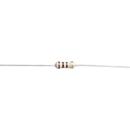 Weltron 4064161262123 uhlíkový rezistor 1 kΩ axiální 0411 0.5 W 5 % 1000 ks