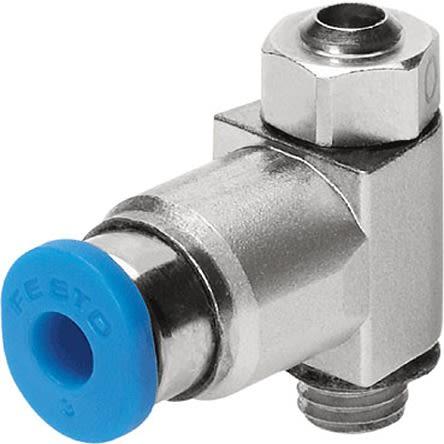 Pneumatický regulační ventil, řada: GRLO Ruční M3 Metrické, materiál tělesa: Nerezová ocel 175042, teplotní rozsah: 50