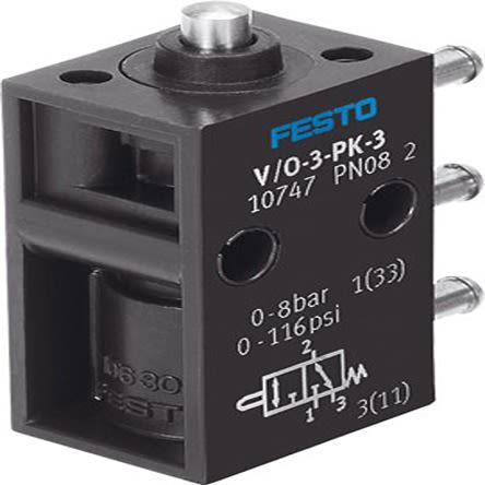 Mechanický ventil 2.5 mm 10747, teplotní rozsah: 50 °C, teplotní rozsah: -5 °C Festo