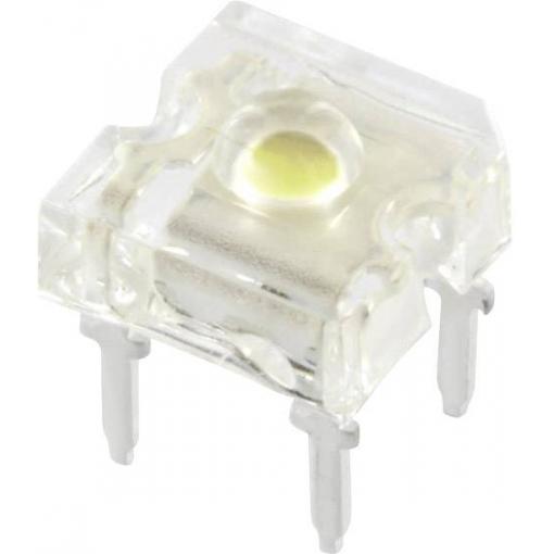 HuiYuan 9355Y1C-HSA-C LED s vývody žlutá kulatý 3 mm 1250 mcd 120 ° 20 mA