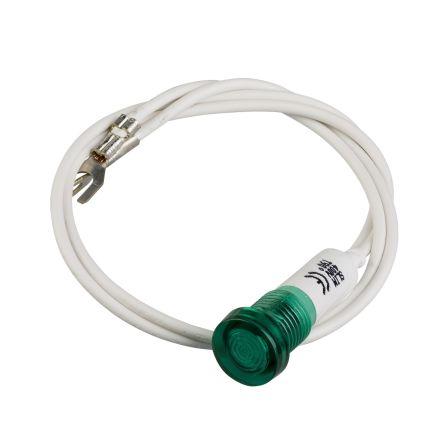 Schneider Electric Hlava kontrolky, řada: TeSyS GV Zapuštěná montáž LED Zelená, průměr výřezu: 22 mm Kulatý 440V
