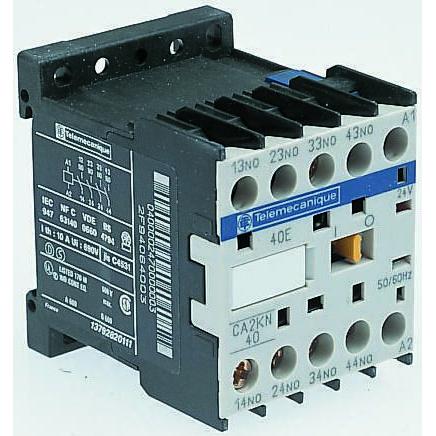 Schneider Electric Stykač 10 A 690V ac s 2 NO/2 NC kontakty Řídicí relé, rozsah: CA2KN