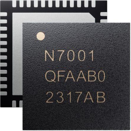 Nordic Semiconductor RF vysílač-přijímač nRF7001-QFAA-R7 QAM, počet kolíků: 48 kolíkový, QFN-48