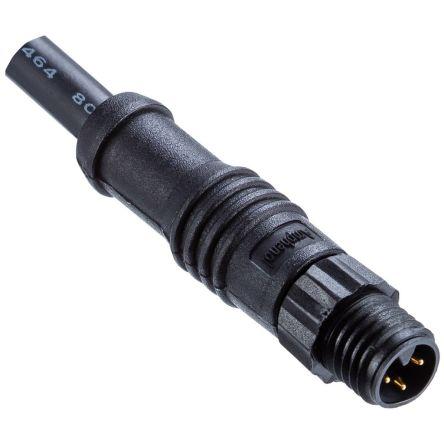 Kabel snímače, počet kontaktů: 3, Volné zavěšení, velikost: M8 Amphenol Industrial, pohlaví kontaktu: Vnější, orientace