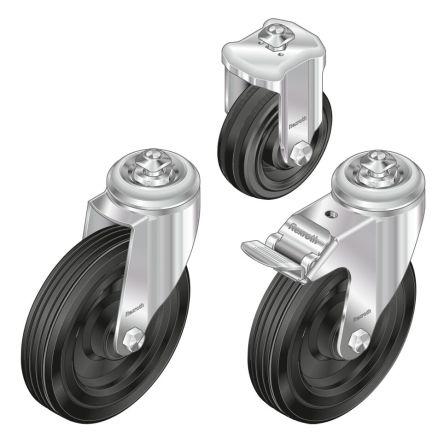 Manipulační kolečko, řada: F800, systém produktů: Montáž, Pevná guma závit M12 Bosch Rexroth