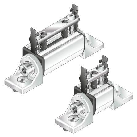 Otočné rameno Ložisková jednotka Panel příslušenství Bosch Rexroth 17 mm, pasuje do profilu: 45 x 45 mm