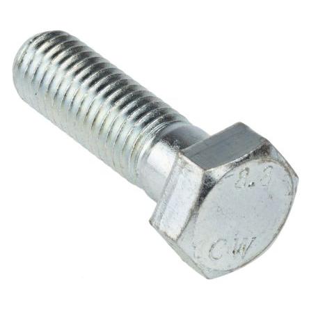 RS PRO Šroub s vnitřním šestihranem, Leskle pozinkovaný, Ocel, M12, délka: 40 mm