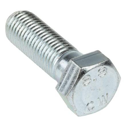 RS PRO Šroub s vnitřním šestihranem, Leskle pozinkovaný, Ocel, M16, délka: 50 mm