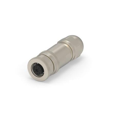 TE Connectivity Kontakt pro kulaté konektory, řada: M12 Connector Vodič, Vnitřní, typ kontaktu: Zásuvka, 0.2mm², 0.82
