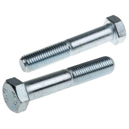 RS PRO Šroub s vnitřním šestihranem, Leskle pozinkovaný, Ocel, M16, délka: 90 mm