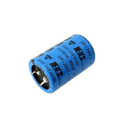 Kondenzátor, řada: 159 PUL-SI 220 μF ±20 % 460mΩ 500V dc, Zacvakávací montáž Vishay