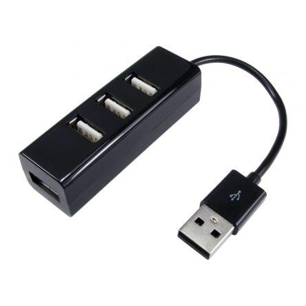 Rozbočovač USB NLUSB2-205K, standard: USB 2.0 USB, počet portů USB: 4 USB 65 mm NewLink 20 mm 17mm
