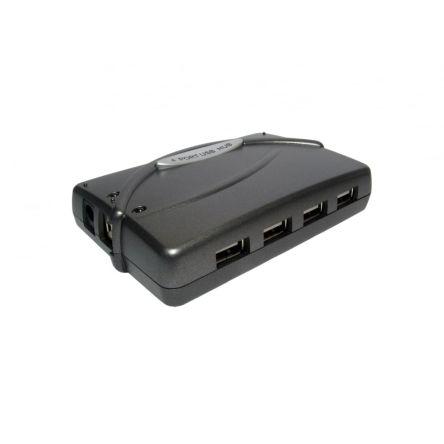 Rozbočovač USB NLUSB2-222, standard: USB 2.0 USB, počet portů USB: 4 Externí napájecí adaptér NewLink