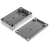 Fibox Pouzdro, řada: MNX IP67, IP66 Nestíněný barva Šedá barva Šedá Polykarbonát 130 mm 35 mm 80 mm