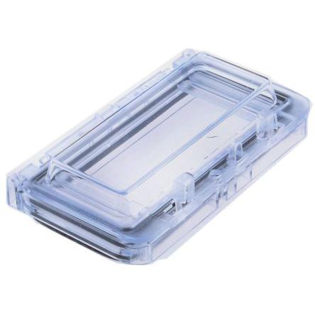 Fibox Průhledné Polykarbonát IP54 Kontrolní okénko Pouzdro pro 6 modulů