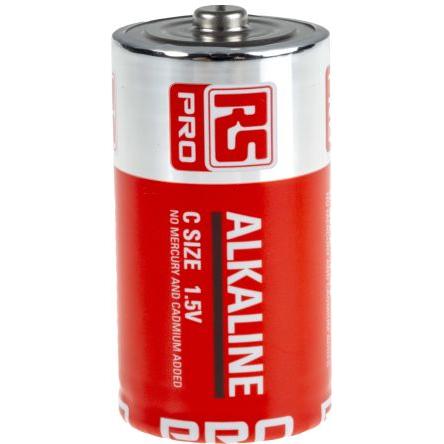 Baterie C 1.5 V Alkalické LR14 7.5 Ah RS PRO