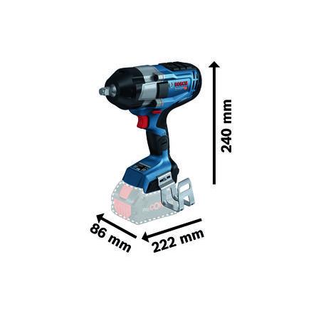 Bosch Akumulátorový rázový utahovák Bezdrátové M14M24 18V, 5.5 Ah
