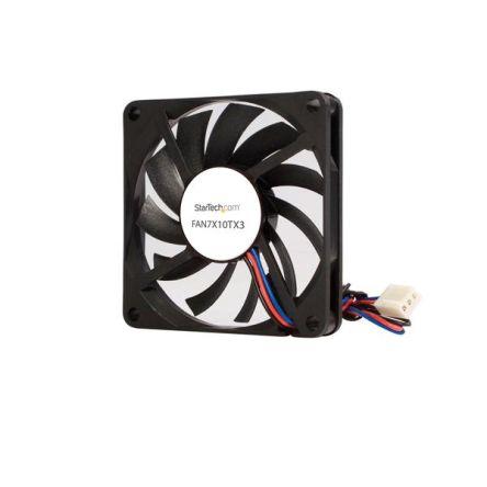 StarTech.com Axiální ventilátor, průtok vzduchu: 21.33 cfm 2.16 W 12V dc 250 μA 2.8 in 0.4in 2.8 in