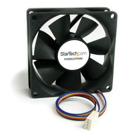 StarTech.com Axiální ventilátor, průtok vzduchu: 25.02 cfm 12V dc 160 mA 1 in 3.1in 3.1 in