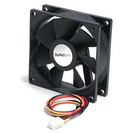 StarTech.com Axiální ventilátor, průtok vzduchu: 31.84 cfm 1.08 W 12V dc 90 mA 3.6 in 1in 3.6 in