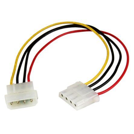 StarTech.com Napájecí kabel 12 in, Černá