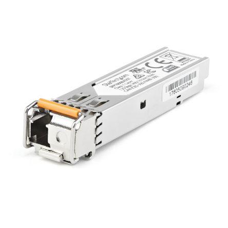 StarTech.com Vysílač-přijímač SFP, LC, Plný duplex, Jediný režim, 1000Mbps, přenosová vzdálenost: 10 km