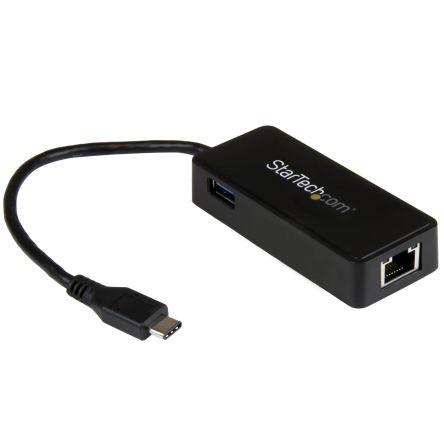 StarTech.com Síťový adaptér USB 20.3 cm Černá 5Gbps