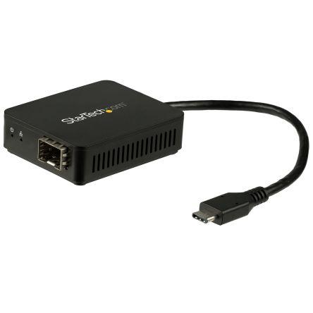 StarTech.com Síťový adaptér USB 195 mm Černá 1000Mbps