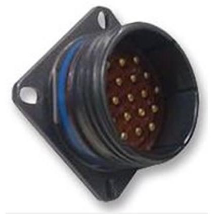 Amphenol Limited Kulatý konektor, specifikace Mil, řada: D38999, orientace těla: Závitový vstup, Panel, počet kontaktů: