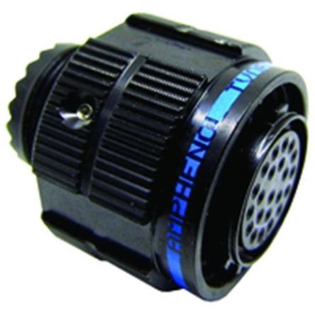 Amphenol Limited Kulatý konektor, specifikace Mil, řada: D38999, orientace těla: Závitový vstup, Kabel, počet kontaktů: