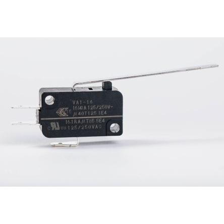 Zippy Mžikový mikrospínač, typ ovladače: Páka SPDT, 1 V dc, 250 V ac, 16.1A, Pájecí, 50g