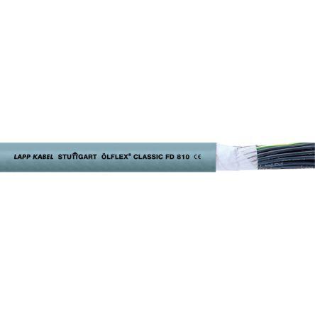 Ovládací kabel, řada: OLFLEX CLASSIC FD 810 3žilový 20 AWG Polyvinylchlorid plášť Lapp Nestíněný 100 m, Šedá