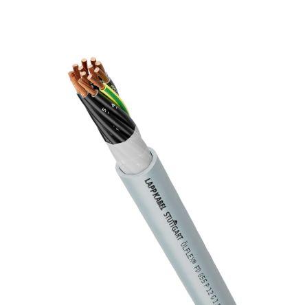 Ovládací kabel, řada: OLFLEX FD 855 P 7žilový 19 AWG Polyuretan plášť Lapp 100 m Splétaný Stíněný, Šedá