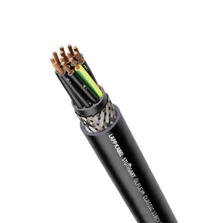 Ovládací kabel, řada: OLFLEX CLASSIC 110 CY 4žilový 16 AWG Polyvinylchlorid plášť Lapp 50 m Splétaný Stíněný, Černá